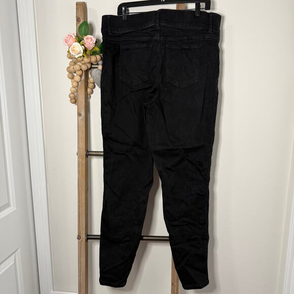 Spanx Black Denim Jeggings Pull On Size X Large - Picture 8 of 10